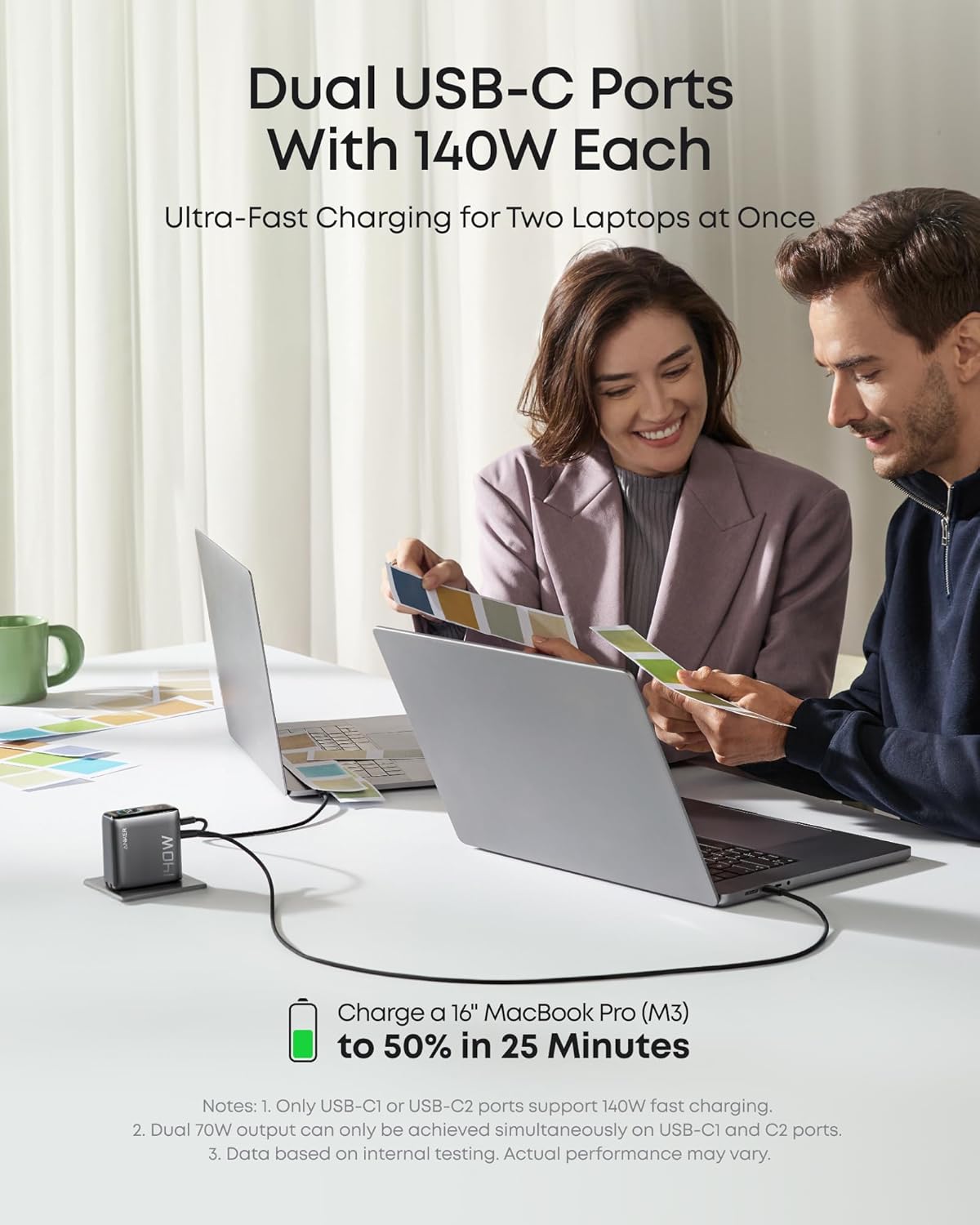 Anker Laptop Power Bank (25K, 165W, Built-In and Retractable Cables) - The Coin Has A Say