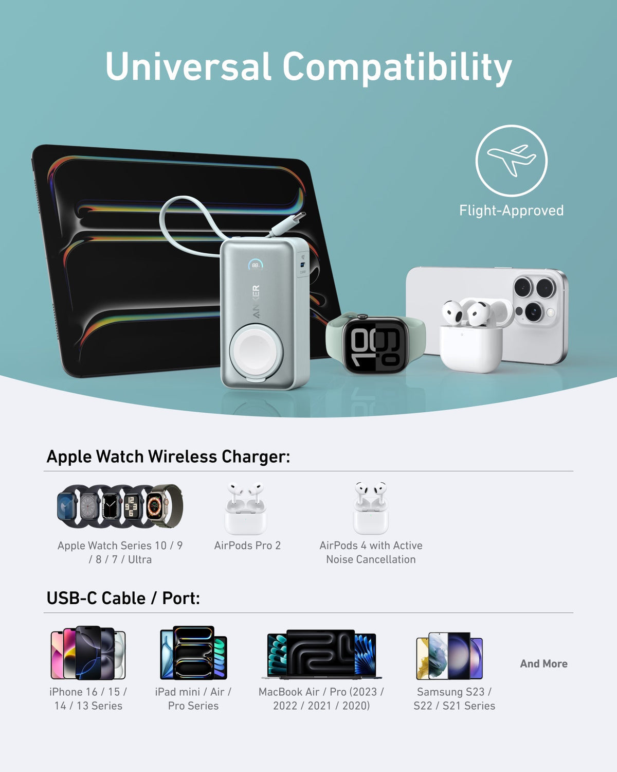 Anker MagGo Power Bank (10K, 35W, For Apple Watch) - The Coin Has A Say