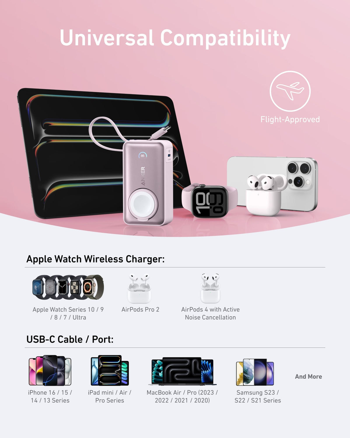 Anker MagGo Power Bank (10K, 35W, For Apple Watch) - The Coin Has A Say