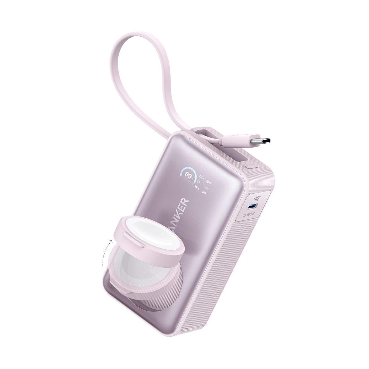 Anker MagGo Power Bank (10K, 35W, For Apple Watch) - The Coin Has A Say