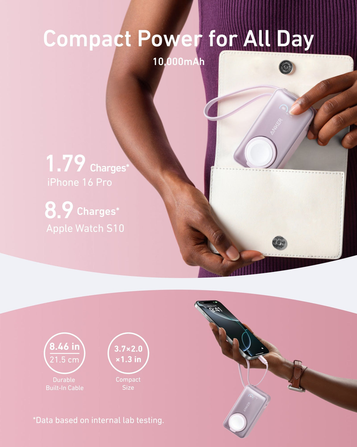 Anker MagGo Power Bank (10K, 35W, For Apple Watch) - The Coin Has A Say