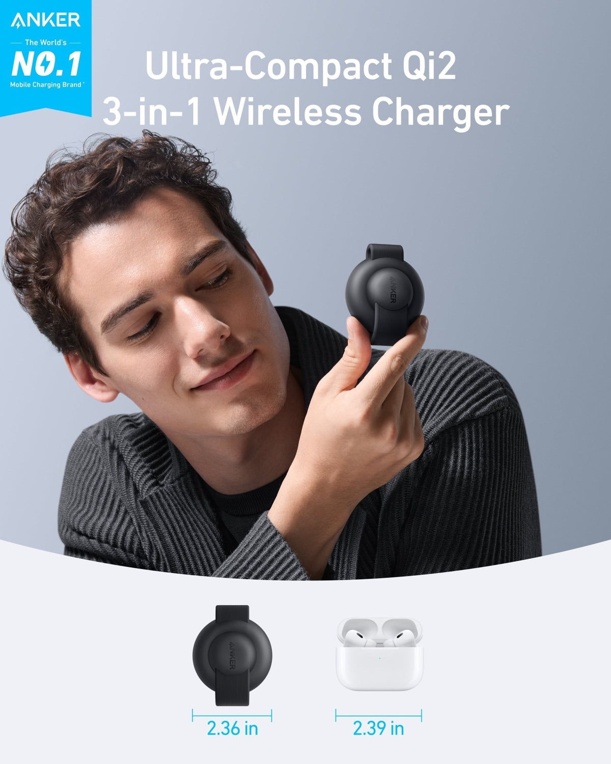 Anker MagGo Wireless Charging Station (3-in-1, Foldable Pad) - The Coin Has A Say