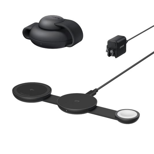 Anker MagGo Wireless Charging Station (3-in-1, Foldable Pad) - The Coin Has A Say