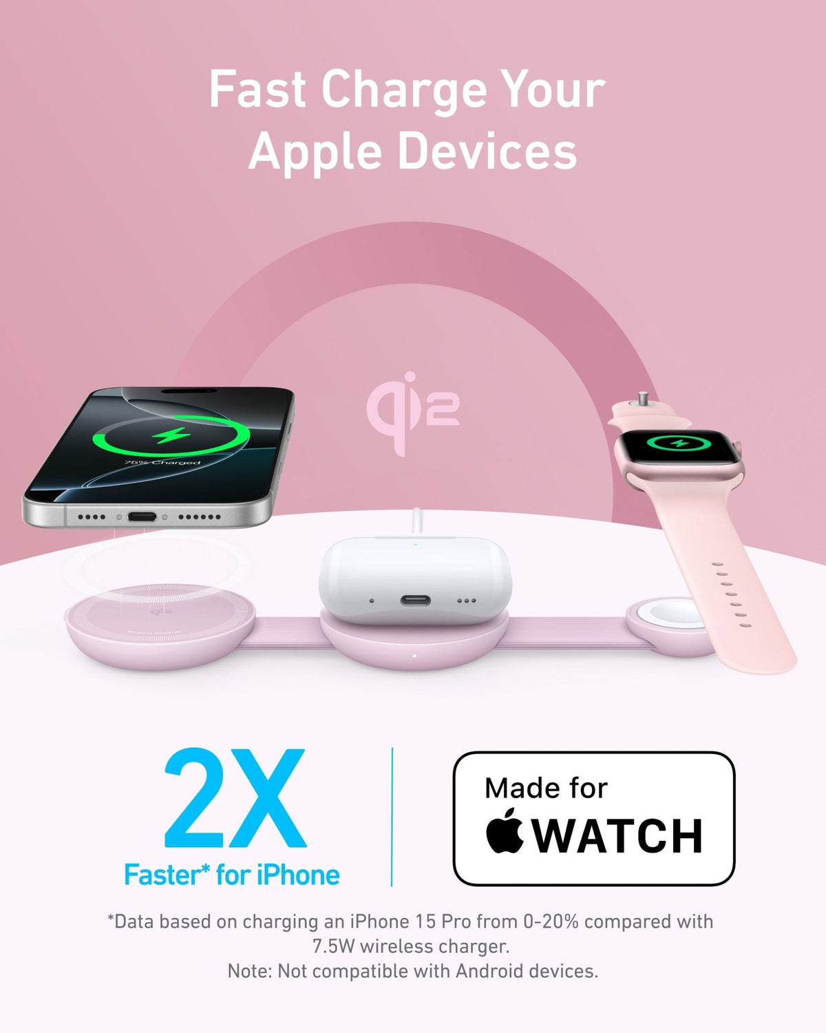 Anker MagGo Wireless Charging Station (3-in-1, Foldable Pad) - The Coin Has A Say