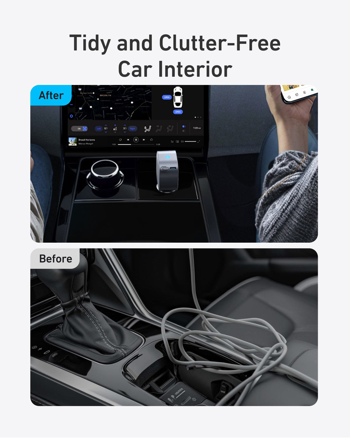 Anker Nano 75W Car Charger - The Coin Has A Say