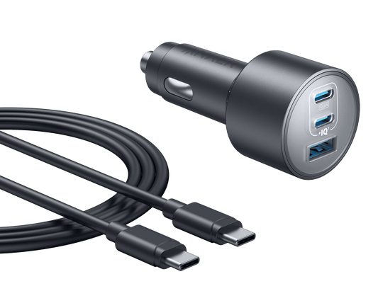 Anker Nano Car Charger (167.5W, 3 Ports) - The Coin Has A Say