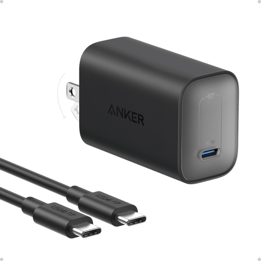 Anker Nano Charger (100W) with USB-C Cable - The Coin Has A Say