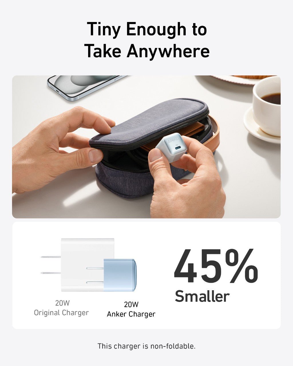 Anker Nano Charger (20W) - The Coin Has A Say