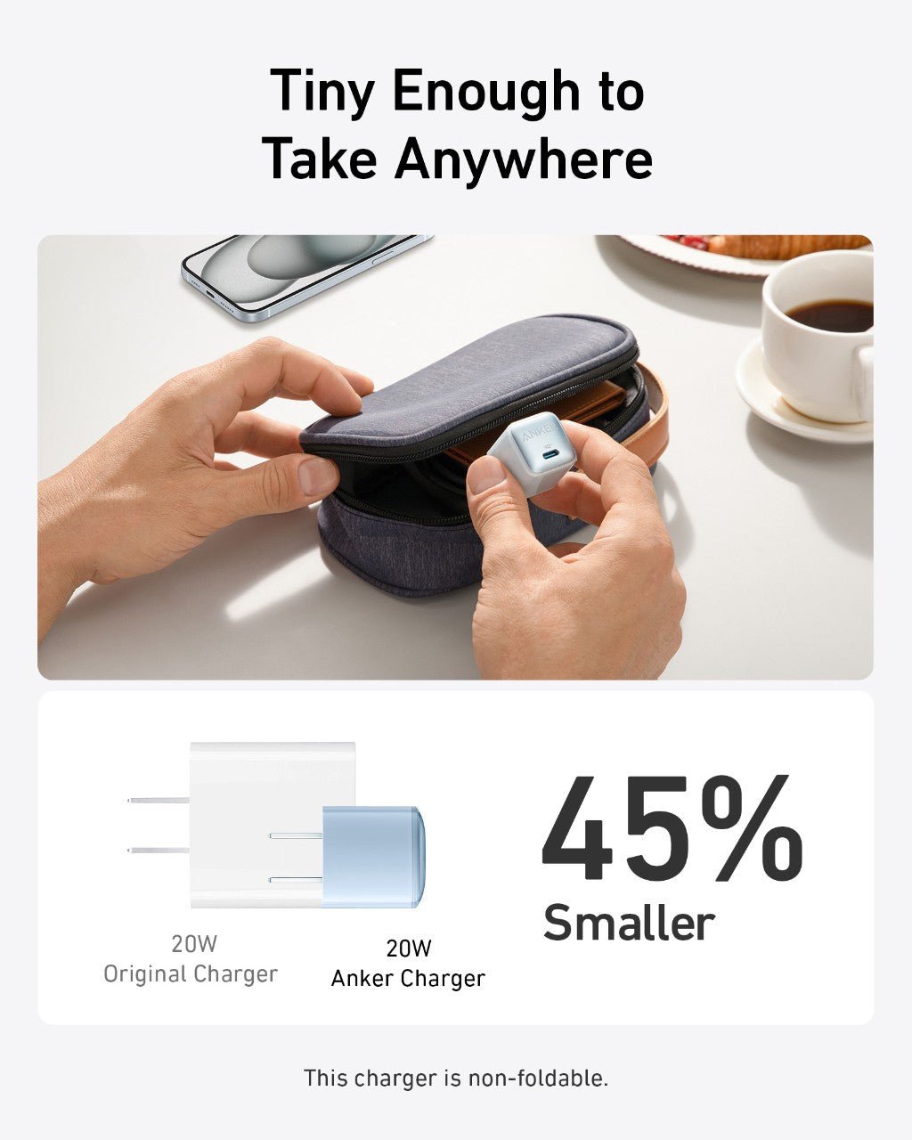 Anker Nano Charger (20W) - The Coin Has A Say
