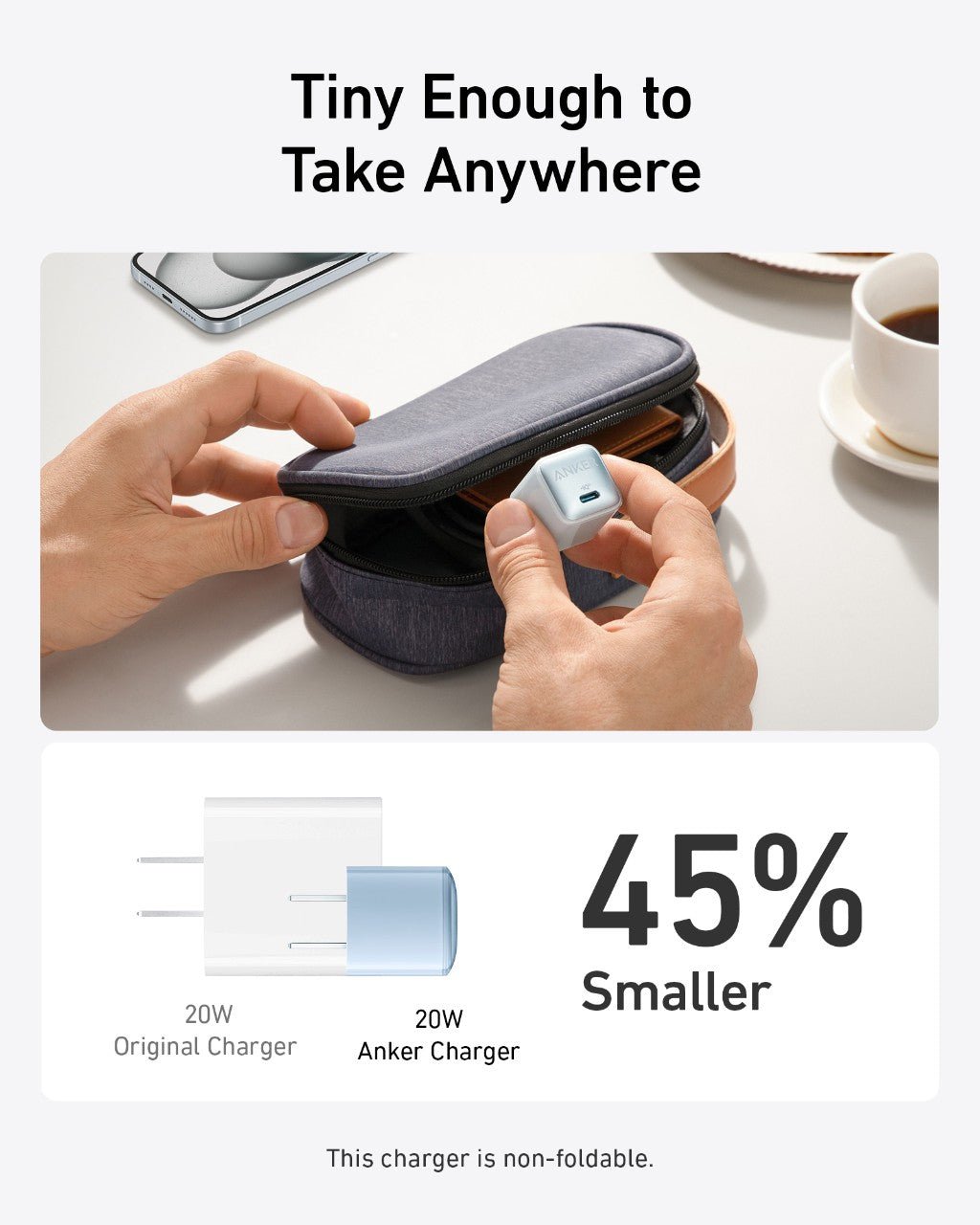 Anker Nano Charger (20W) - The Coin Has A Say