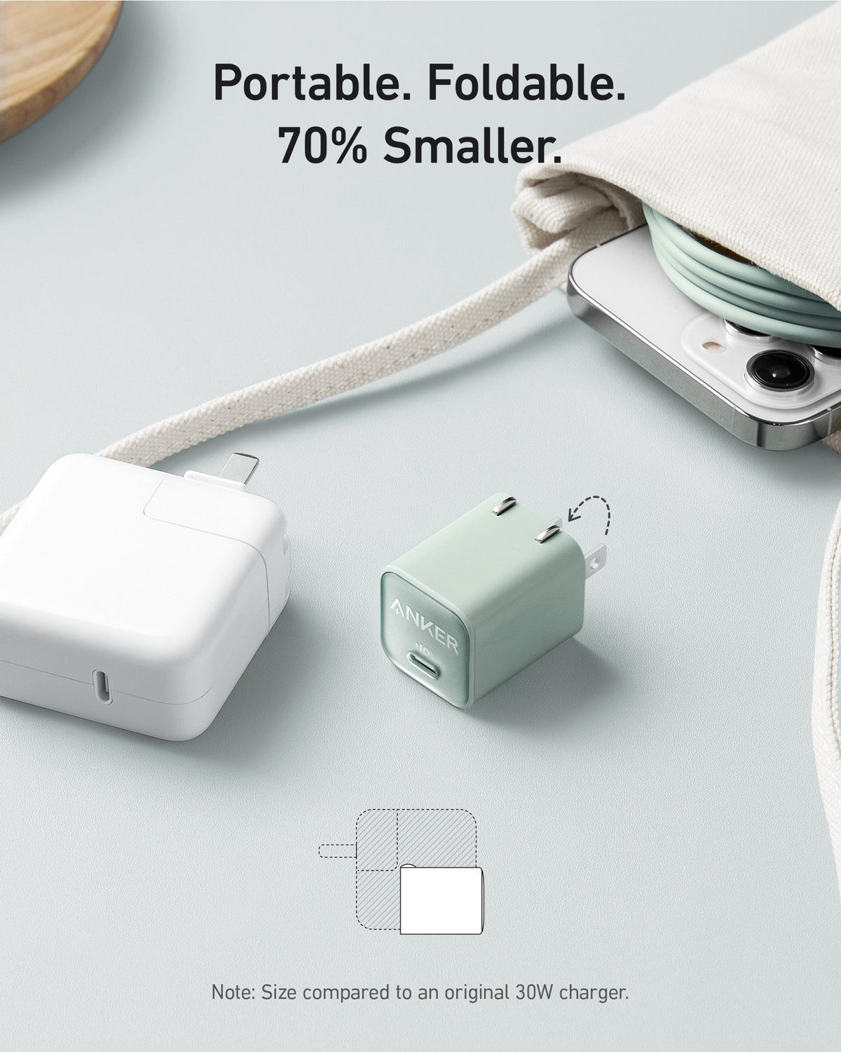 Anker Nano Charger (30W) - The Coin Has A Say