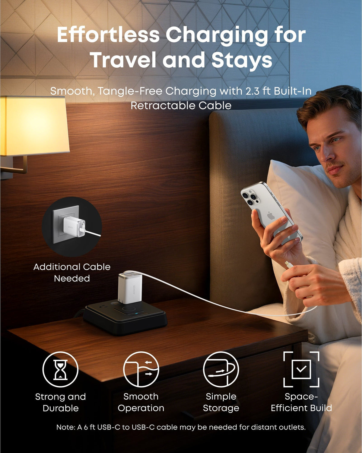 Anker Nano Charger (35W, Built-In Retractable USB-C Cable) - The Coin Has A Say