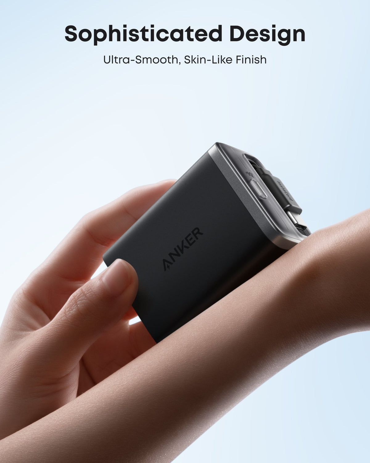 Anker Nano Charger (35W, Built-In Retractable USB-C Cable) - The Coin Has A Say