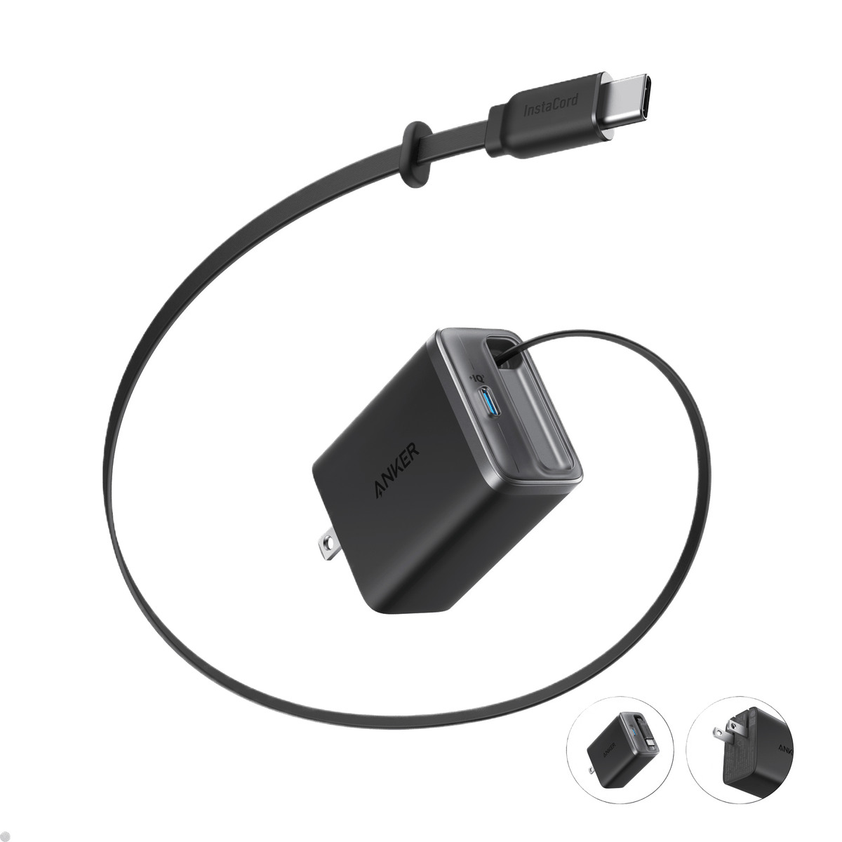 Anker Nano Charger (35W, Built-In Retractable USB-C Cable) - The Coin Has A Say