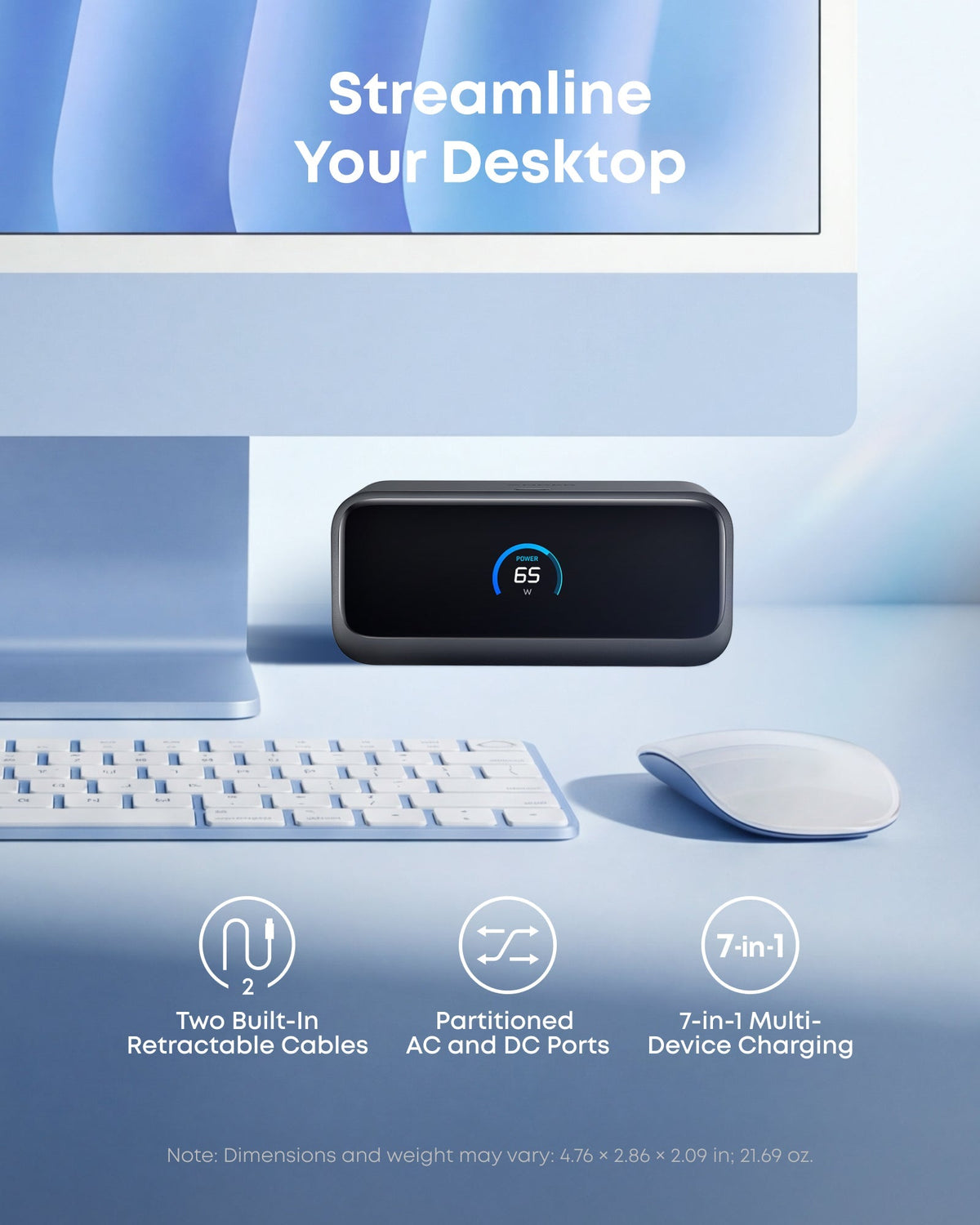 Anker Nano Charging Station (7-in-1, 100W) - The Coin Has A Say