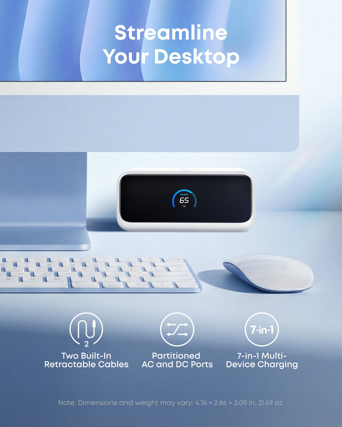 Anker Nano Charging Station (7-in-1, 100W) - The Coin Has A Say