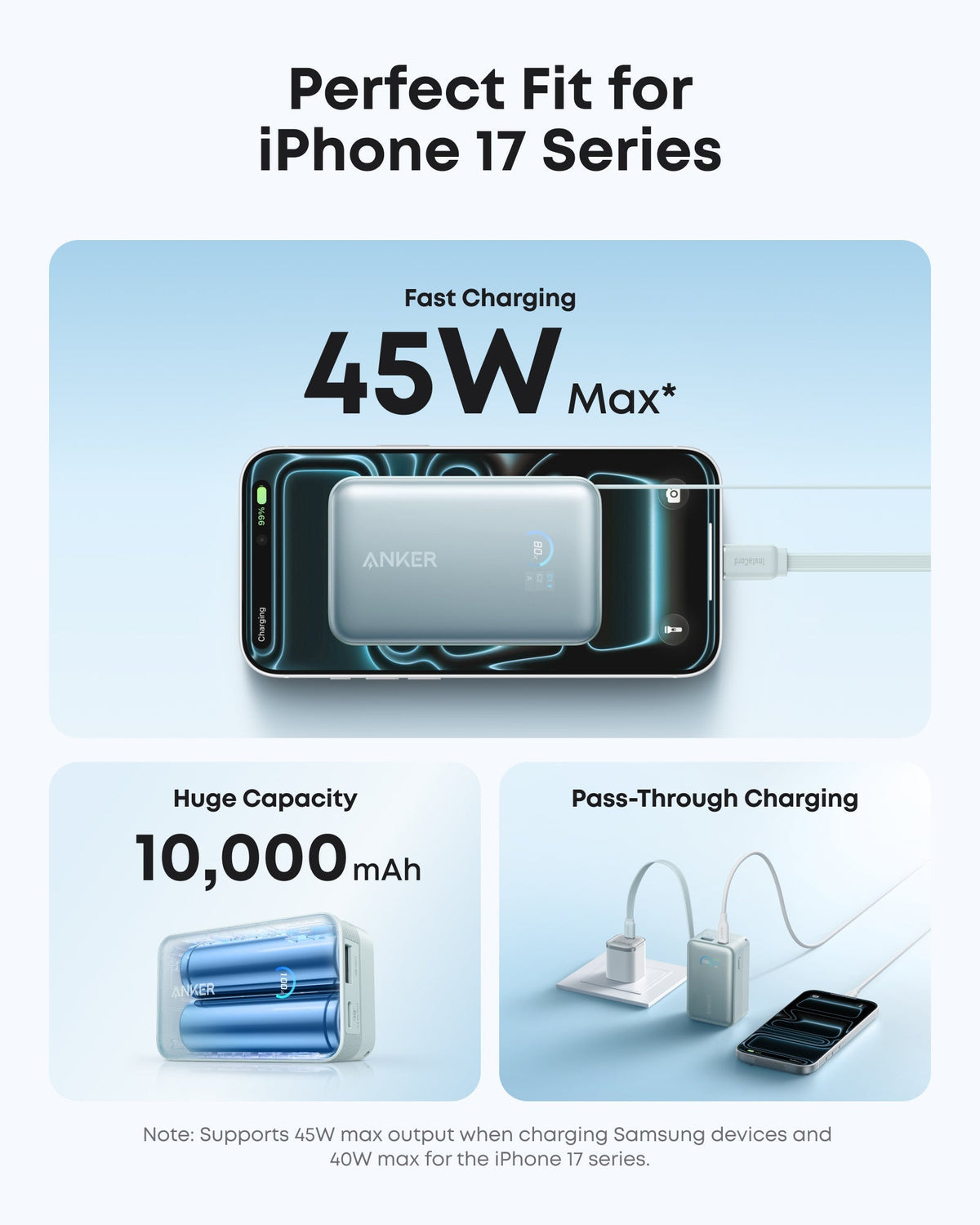 Anker Nano Power Bank (10K, 45W, Built-In Retractable USB-C Cable) - The Coin Has A Say