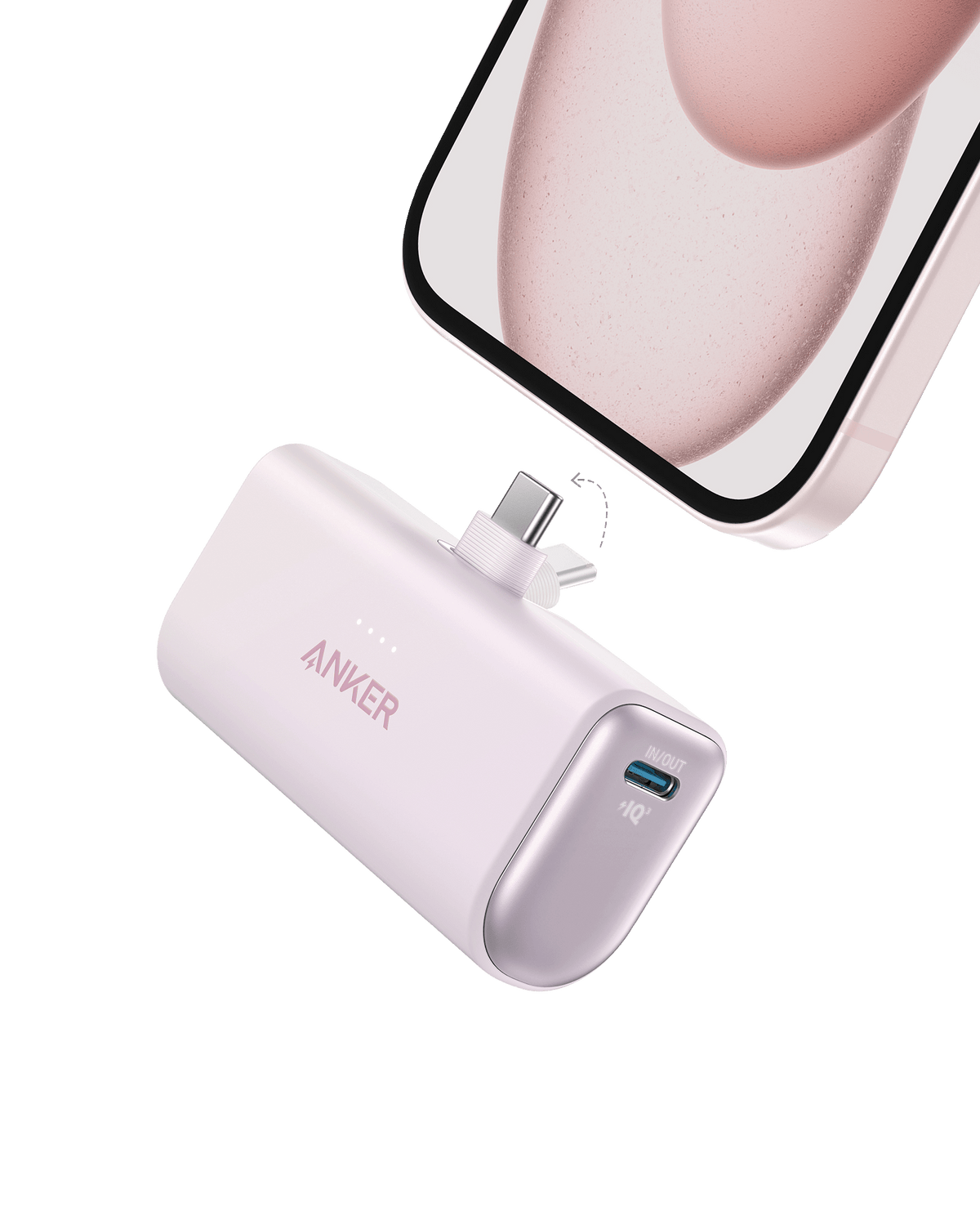 Anker Nano Power Bank (22.5W, Built-In USB-C Connector) - The Coin Has A Say