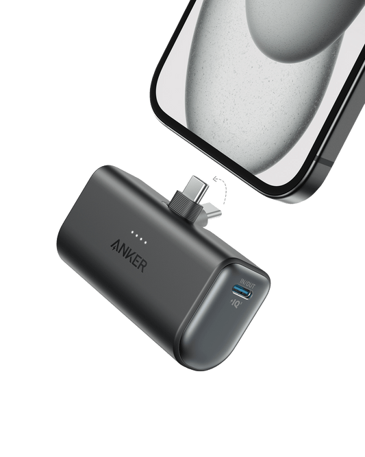 Anker Nano Power Bank (22.5W, Built-In USB-C Connector) - The Coin Has A Say