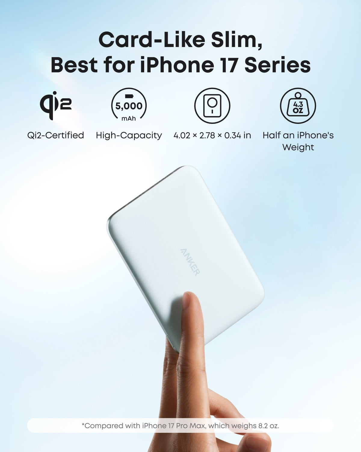 Anker Nano Power Bank (5K, MagGo, Slim) - The Coin Has A Say