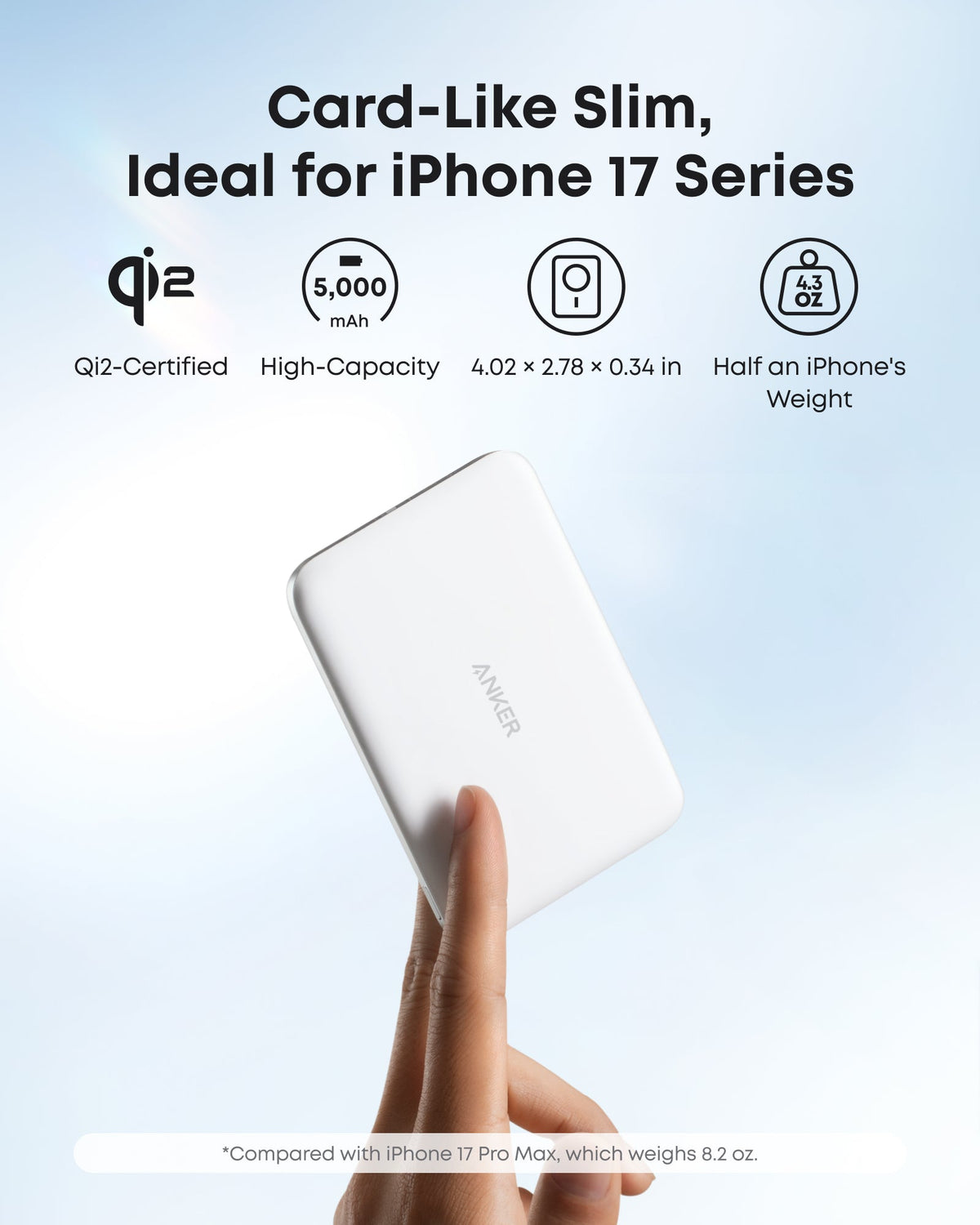 Anker Nano Power Bank (5K, MagGo, Slim) - The Coin Has A Say