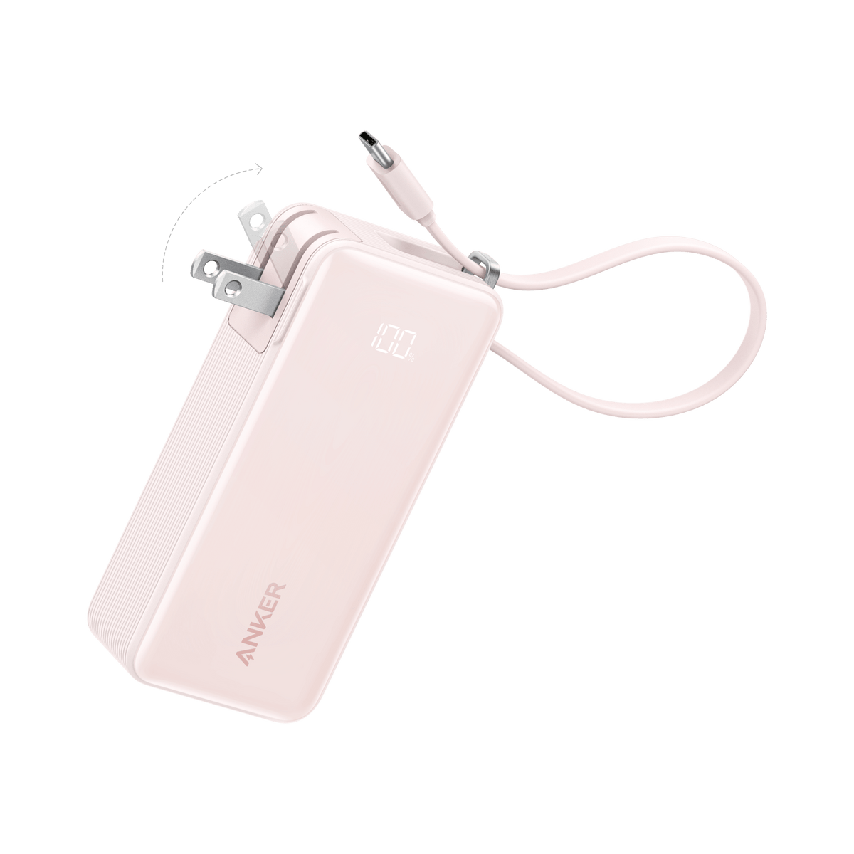 Anker Power Bank (10K, Fusion, Built-In Cable) - The Coin Has A Say