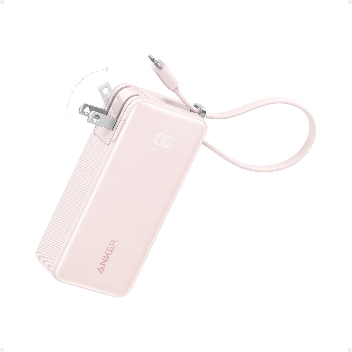 Anker Power Bank (10K, Fusion, Built-In Cable) - The Coin Has A Say