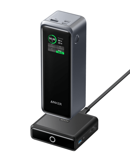 Anker Prime 27,650mAh Power Bank (250W) and 100W Charging Base - The Coin Has A Say