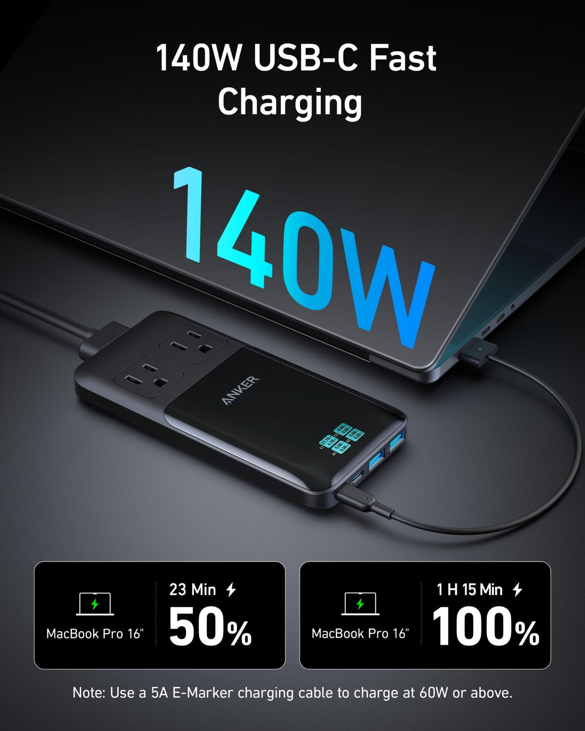 Anker Prime 6-in-1 Charging Station (140W) - The Coin Has A Say