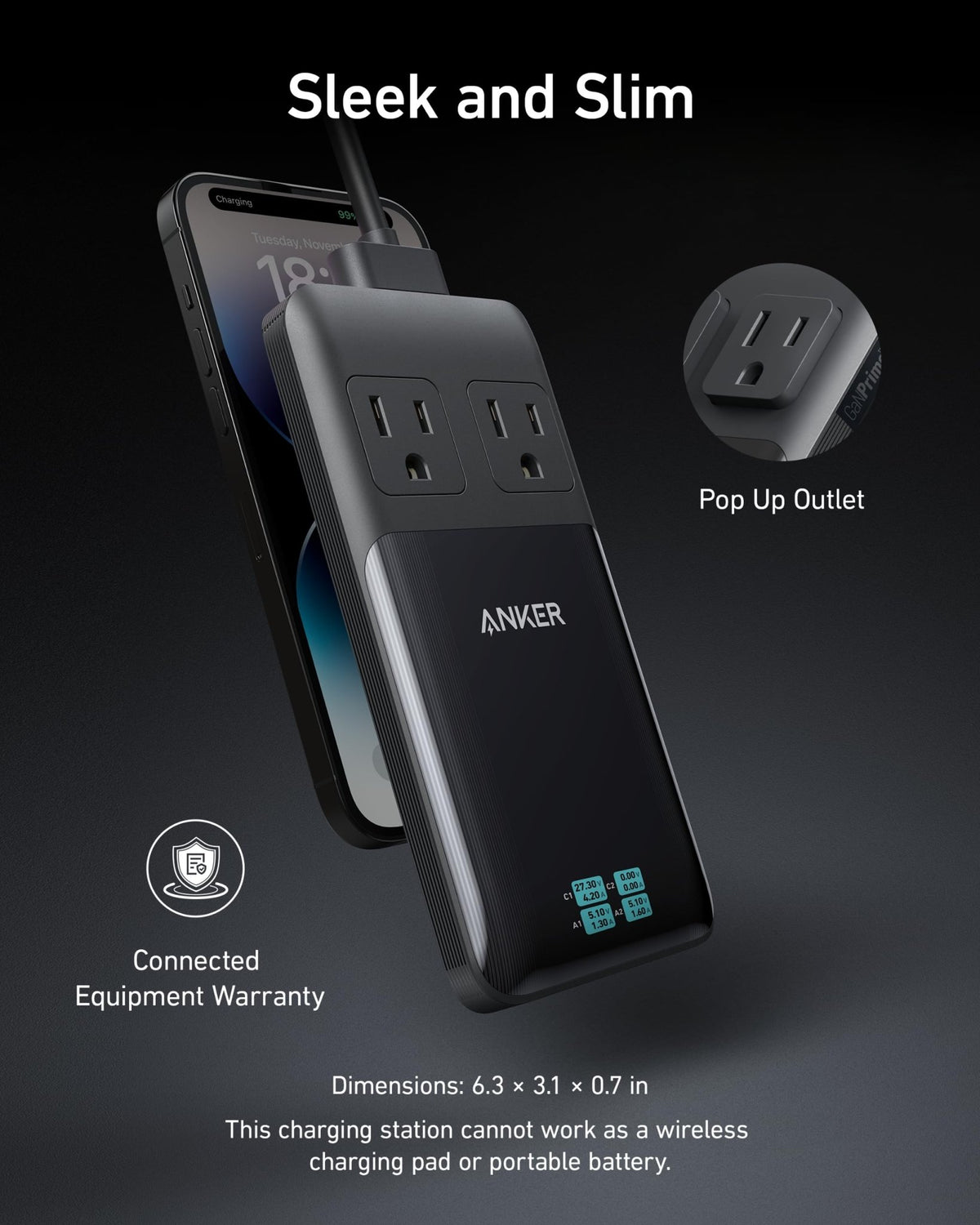 Anker Prime 6-in-1 Charging Station (140W) - The Coin Has A Say