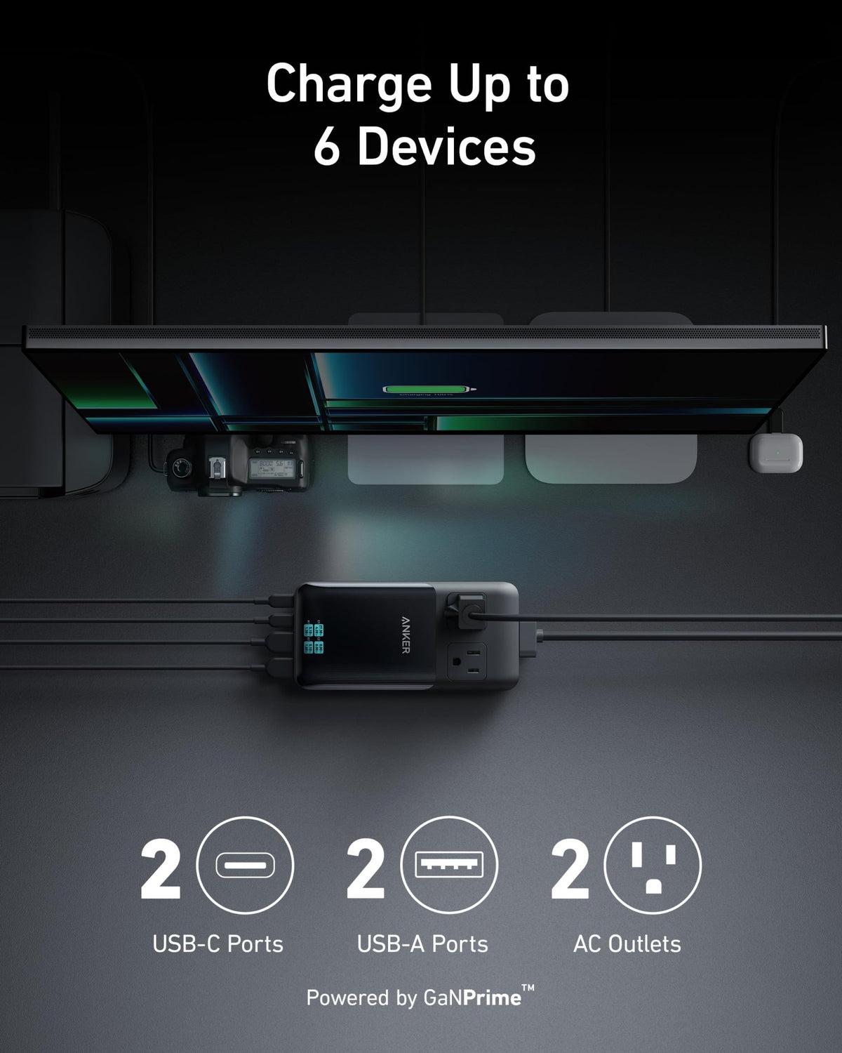 Anker Prime 6-in-1 Charging Station (140W) - The Coin Has A Say