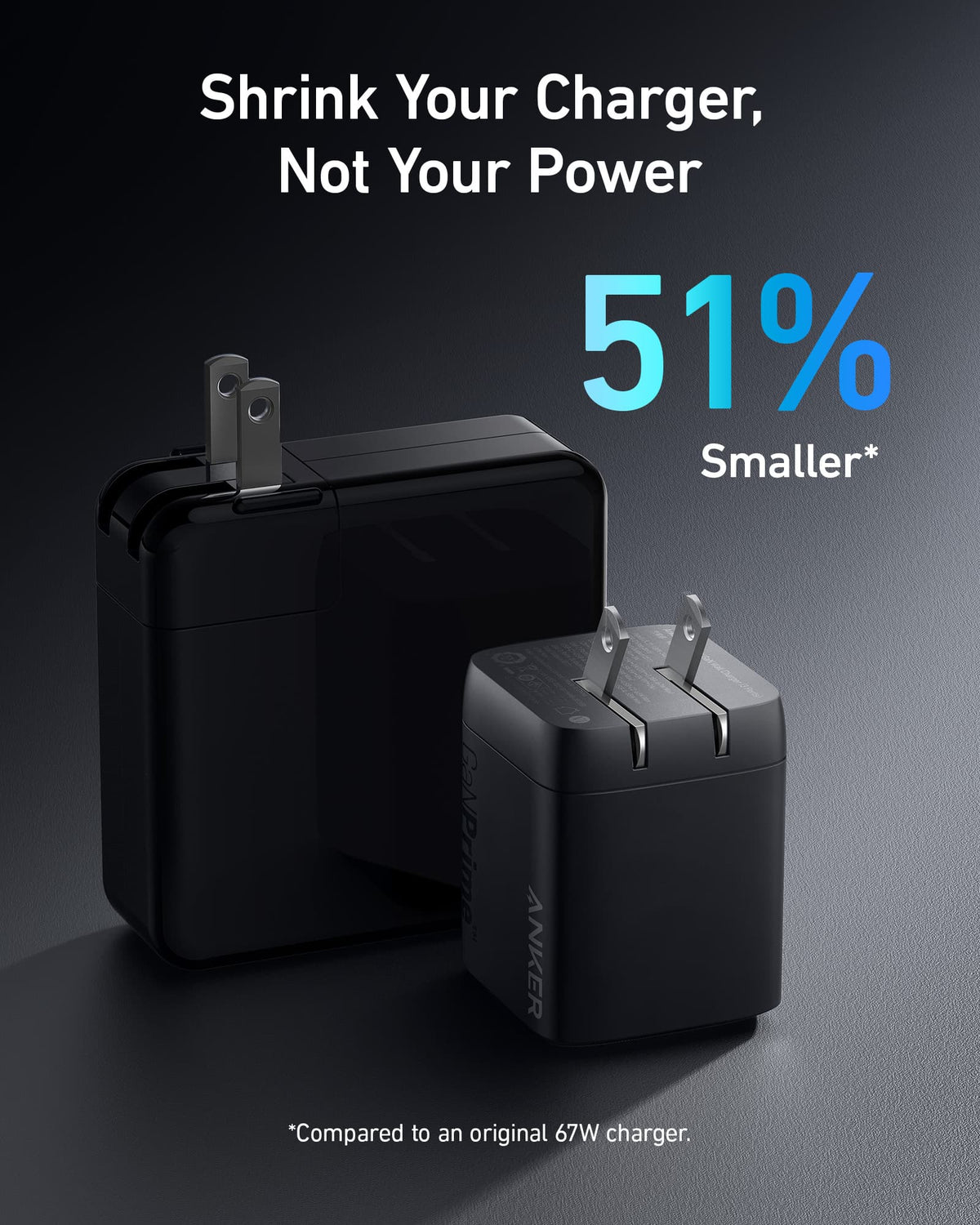Anker Prime 67W GaN Wall Charger (3 Ports) - The Coin Has A Say