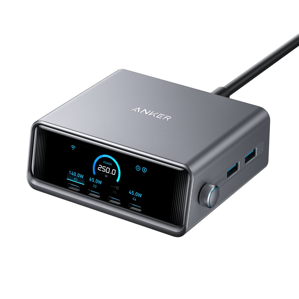 Anker Prime Charger (250W, 6 Ports, GaNPrime) - The Coin Has A Say
