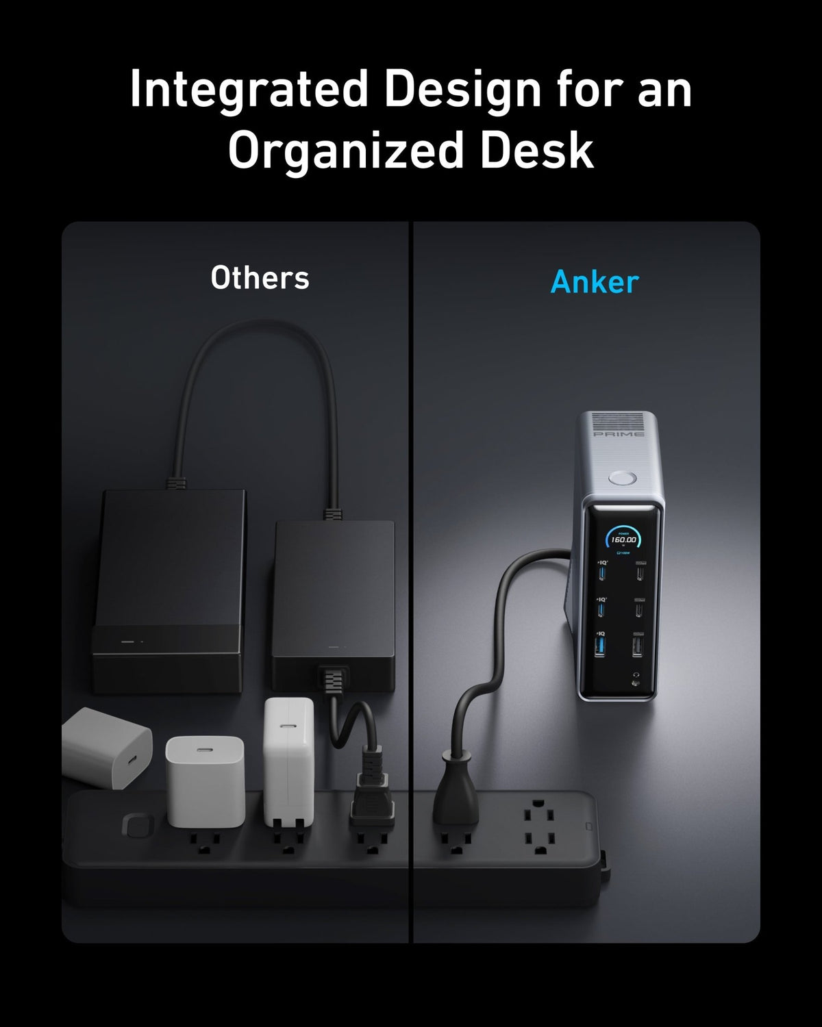 Anker Prime Charging Docking Station (14-in-1, Dual Display, 160W) - The Coin Has A Say