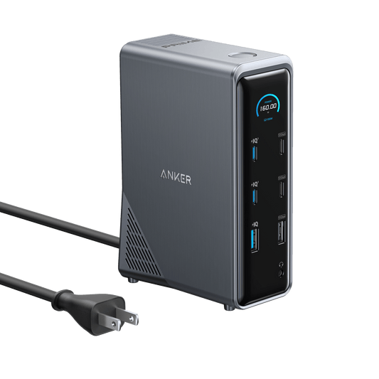 Anker Prime Charging Docking Station (14-in-1, Dual Display, 160W) - The Coin Has A Say