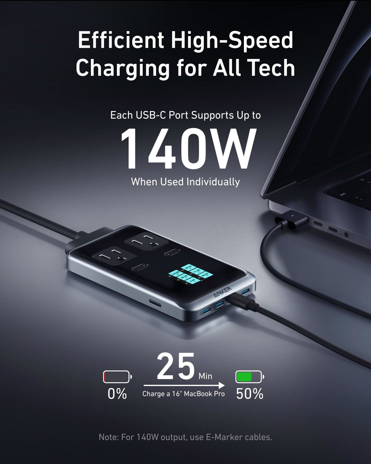 Anker Prime Charging Station (8-in-1, 240W) - The Coin Has A Say