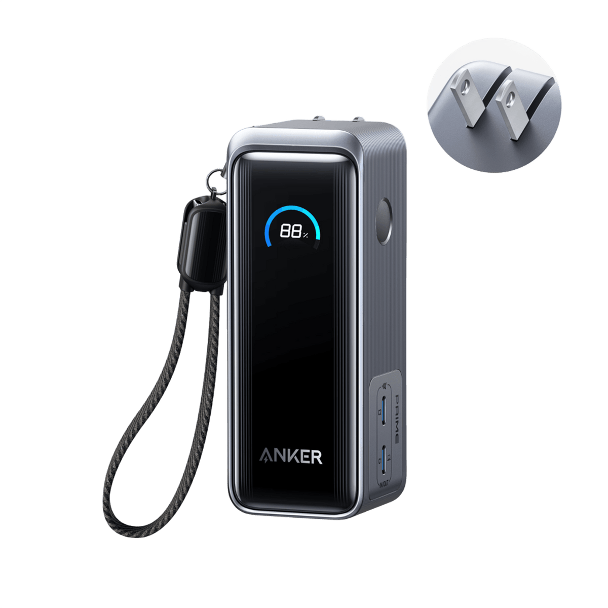 Anker Prime Power Bank (9.6K, 65W, Fusion) - The Coin Has A Say