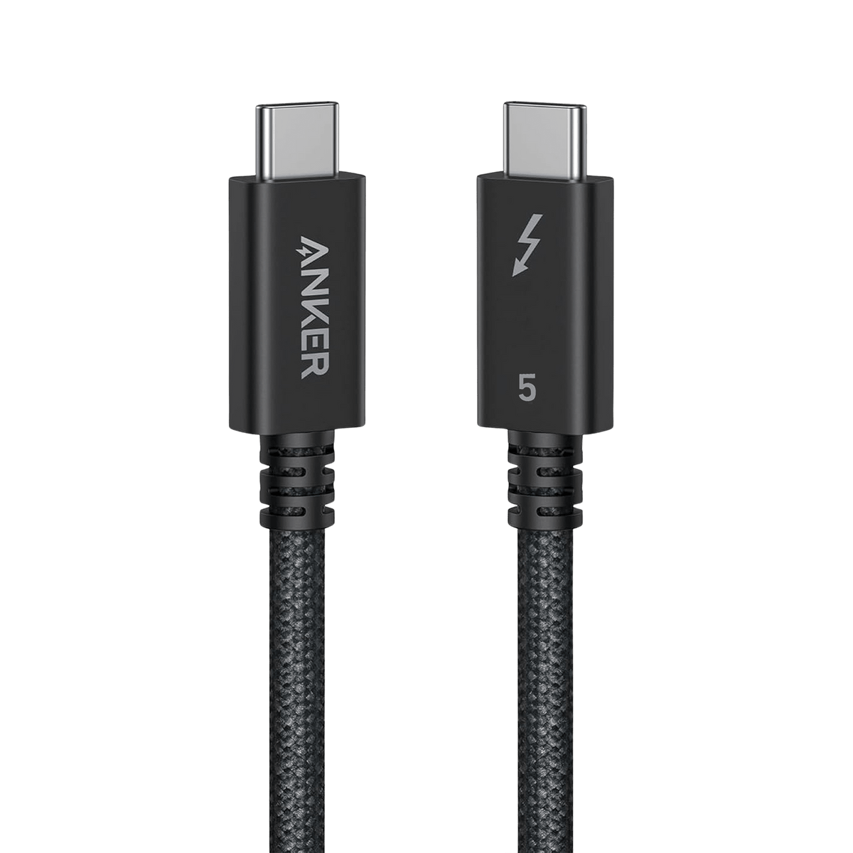 Anker Prime Thunderbolt 5 Cable (3.3 ft / 1.7 ft, 80 Gbps, 240W) - The Coin Has A Say