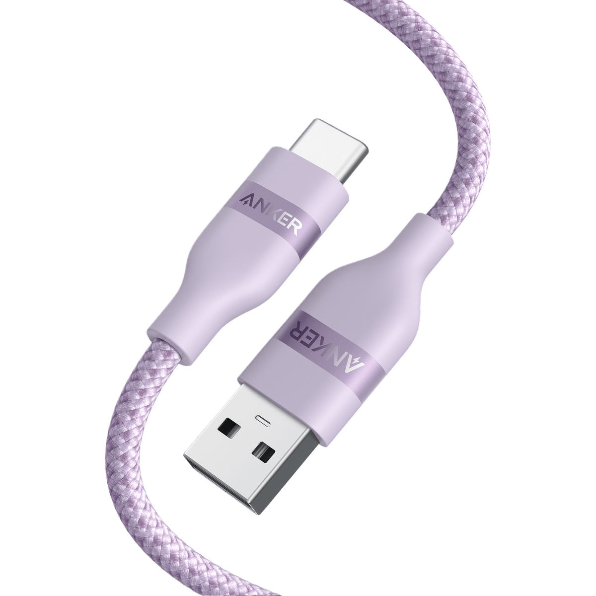 Anker USB-A to USB-C Cable (3 ft / 6 ft, Upcycled-Braided) - The Coin Has A Say