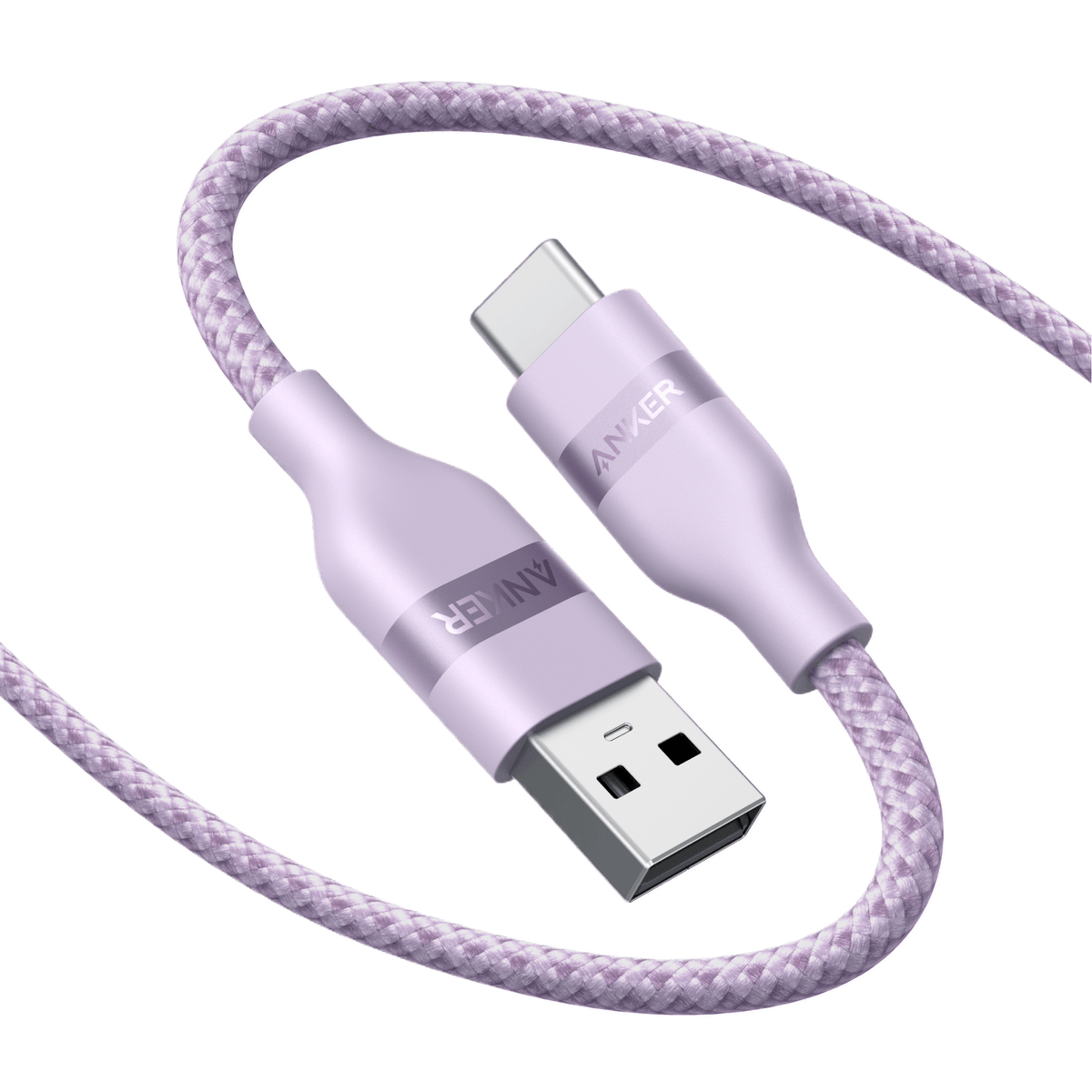 Anker USB-A to USB-C Cable (3 ft / 6 ft, Upcycled-Braided) - The Coin Has A Say