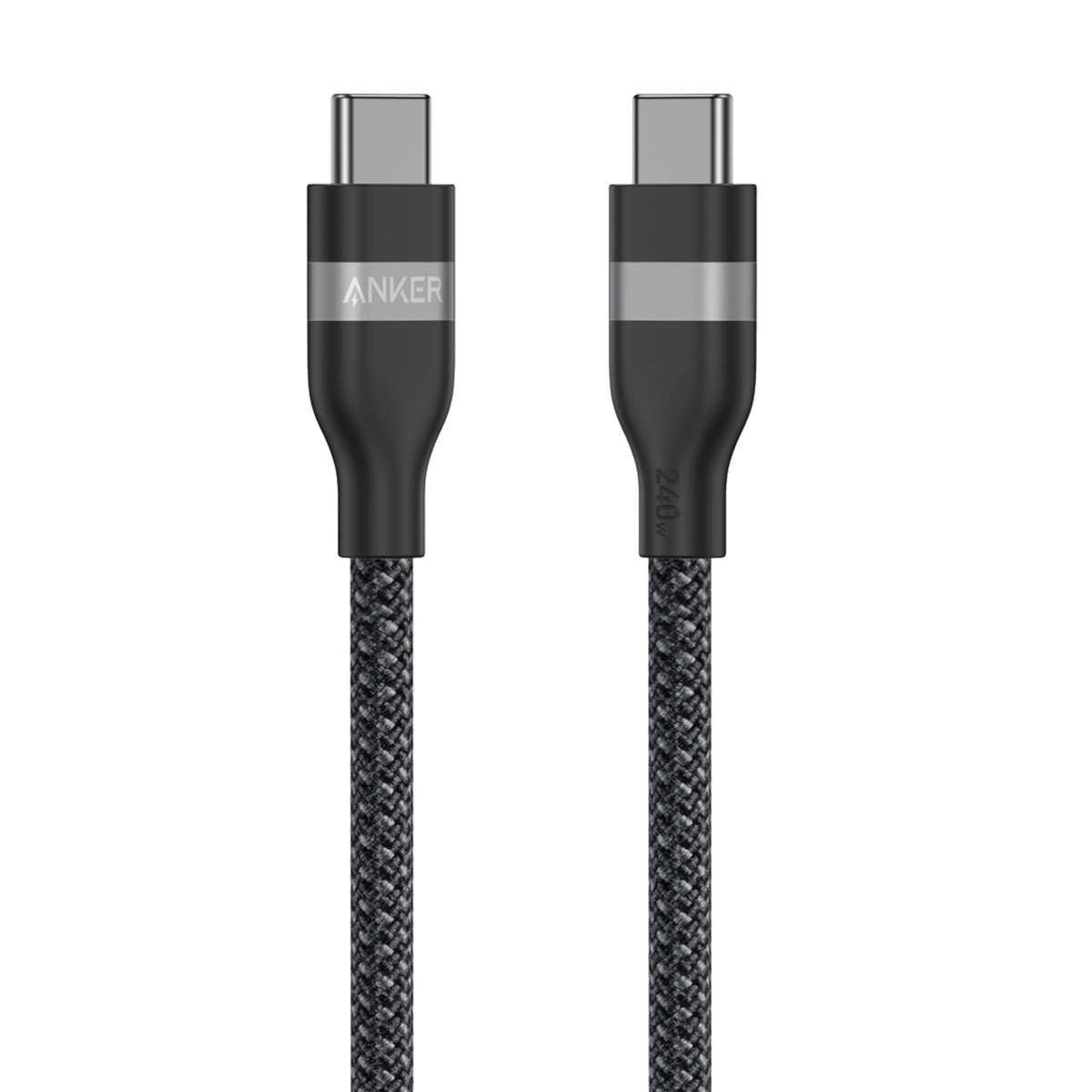Anker USB-C to USB-C Cable (3 ft / 6 ft, 240W, Upcycled-Braided) - The Coin Has A Say