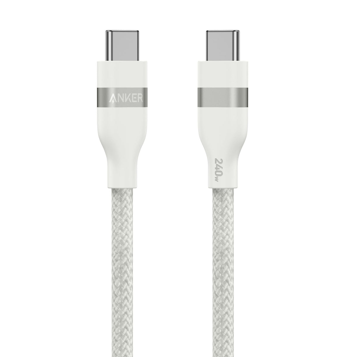 Anker USB-C to USB-C Cable (3 ft / 6 ft, 240W, Upcycled-Braided) - The Coin Has A Say