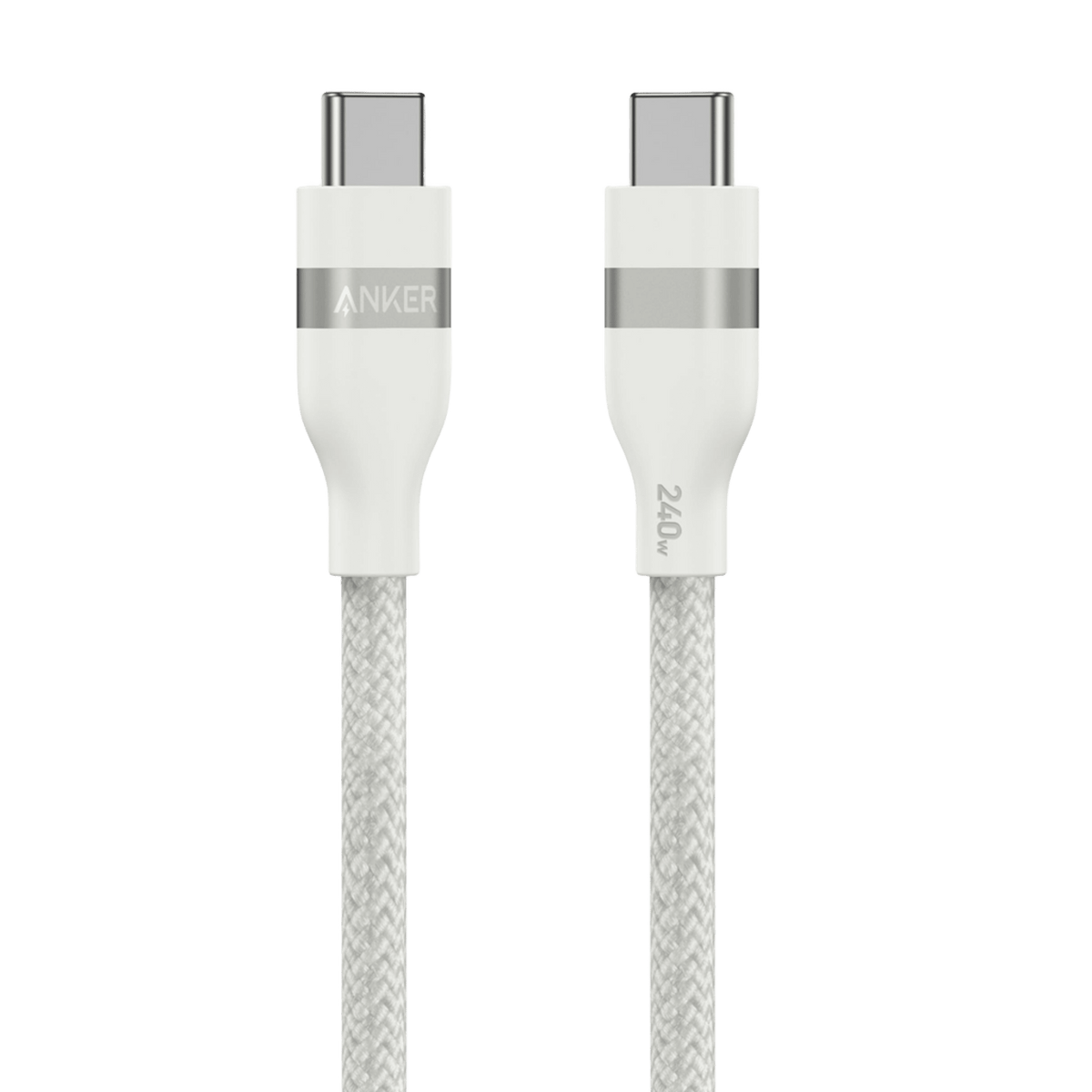 Anker USB-C to USB-C Cable (3 ft / 6 ft, 240W, Upcycled-Braided) - The Coin Has A Say