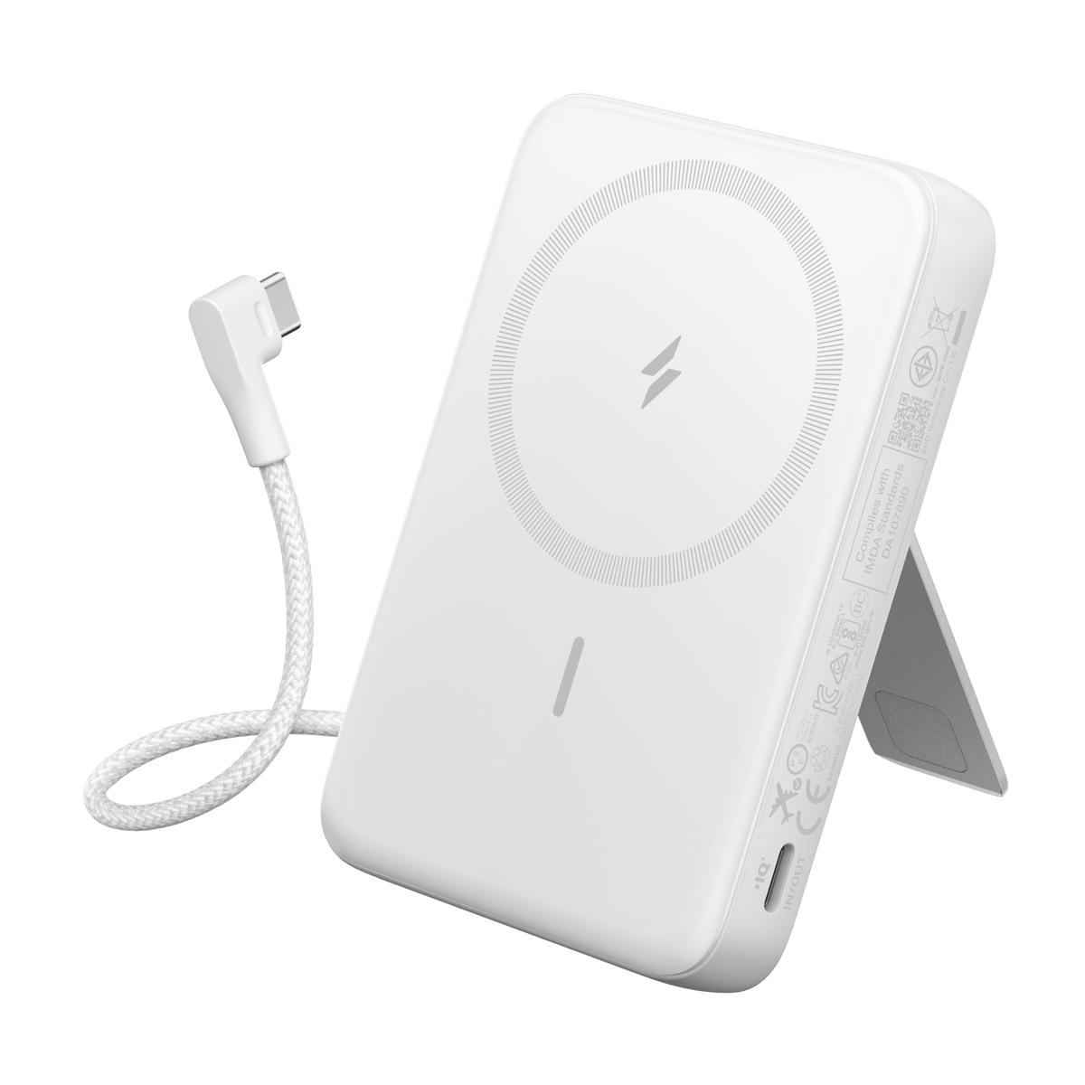 Anker Zolo Magnetic Power Bank (10K, 30W, Built-in USB-C Cable) - The Coin Has A Say