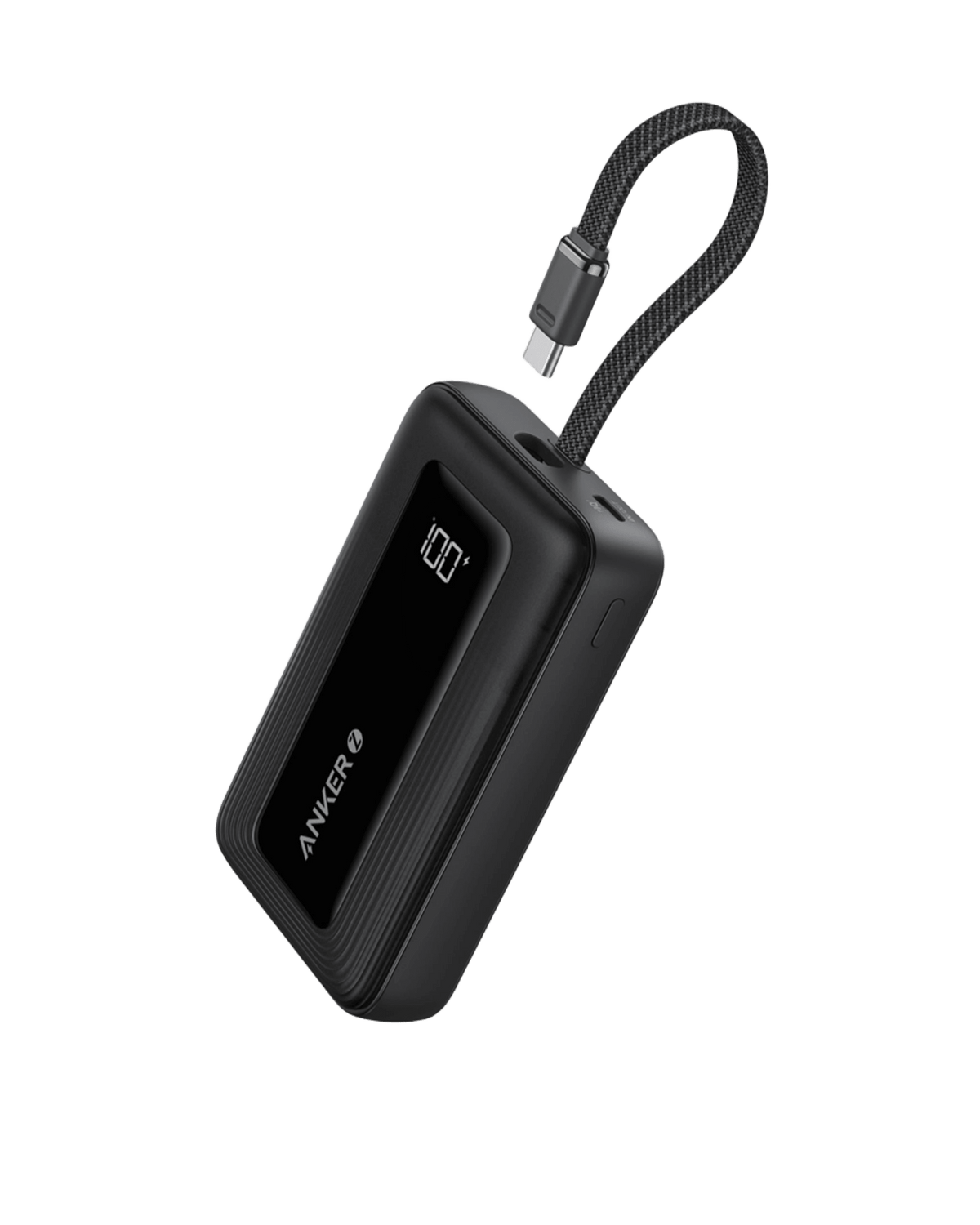Anker Zolo Power Bank (10K, 30W) with a 5.4-inch (13.7 cm) built-in USB-C cable. - The Coin Has A Say