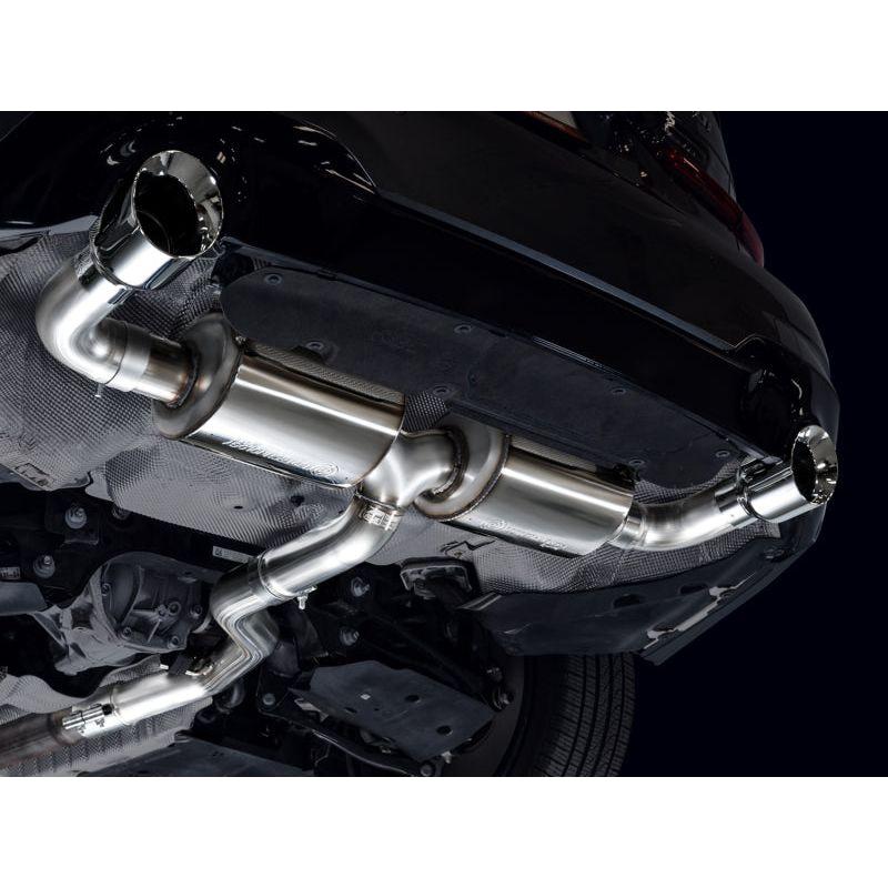 AWE 19-23 BMW 330i / 21-23 BMW 430i Base G2X Touring Axle Back Exhaust - Chrome Silver - The Coin Has A Say