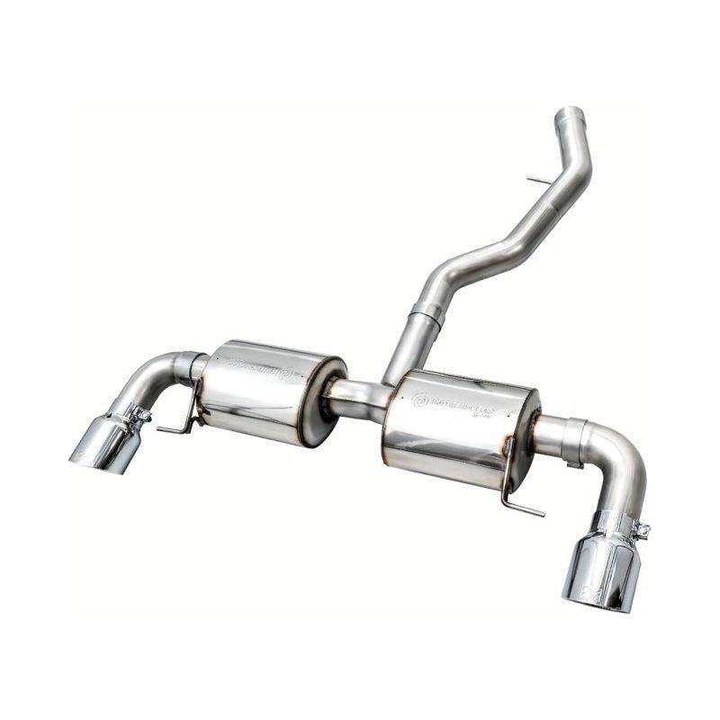 AWE 19-23 BMW 330i / 21-23 BMW 430i Base G2X Touring Axle Back Exhaust - Chrome Silver - The Coin Has A Say