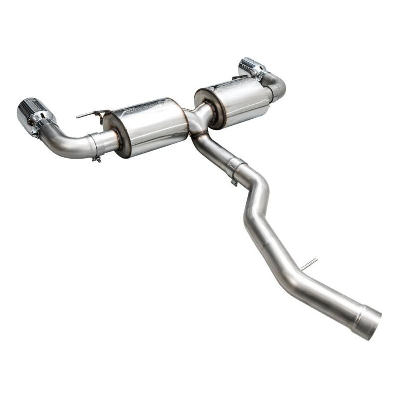 AWE 19-23 BMW 330i / 21-23 BMW 430i Base G2X Touring Axle Back Exhaust - Chrome Silver - The Coin Has A Say
