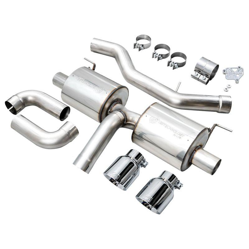 AWE 19-23 BMW 330i / 21-23 BMW 430i Base G2X Touring Axle Back Exhaust - Chrome Silver - The Coin Has A Say
