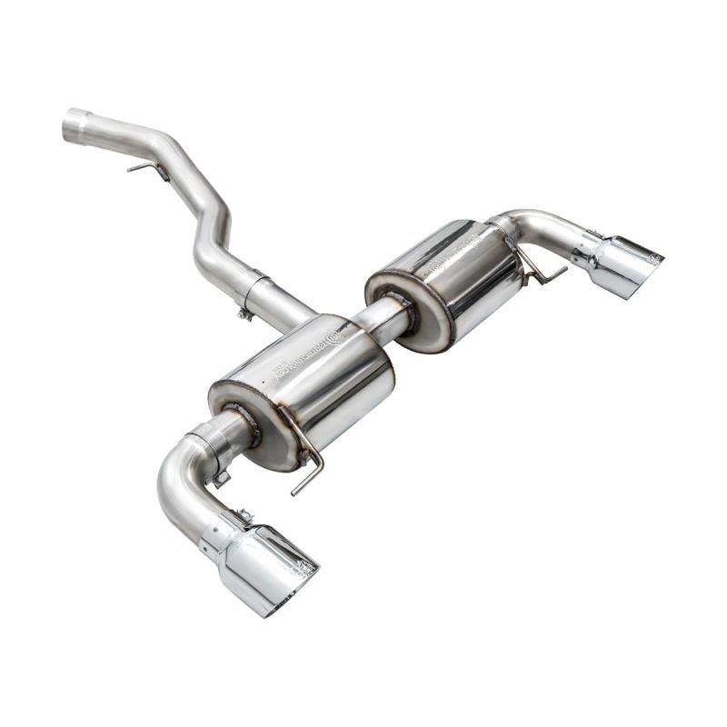 AWE 19-23 BMW 330i / 21-23 BMW 430i Base G2X Touring Axle Back Exhaust - Chrome Silver - The Coin Has A Say
